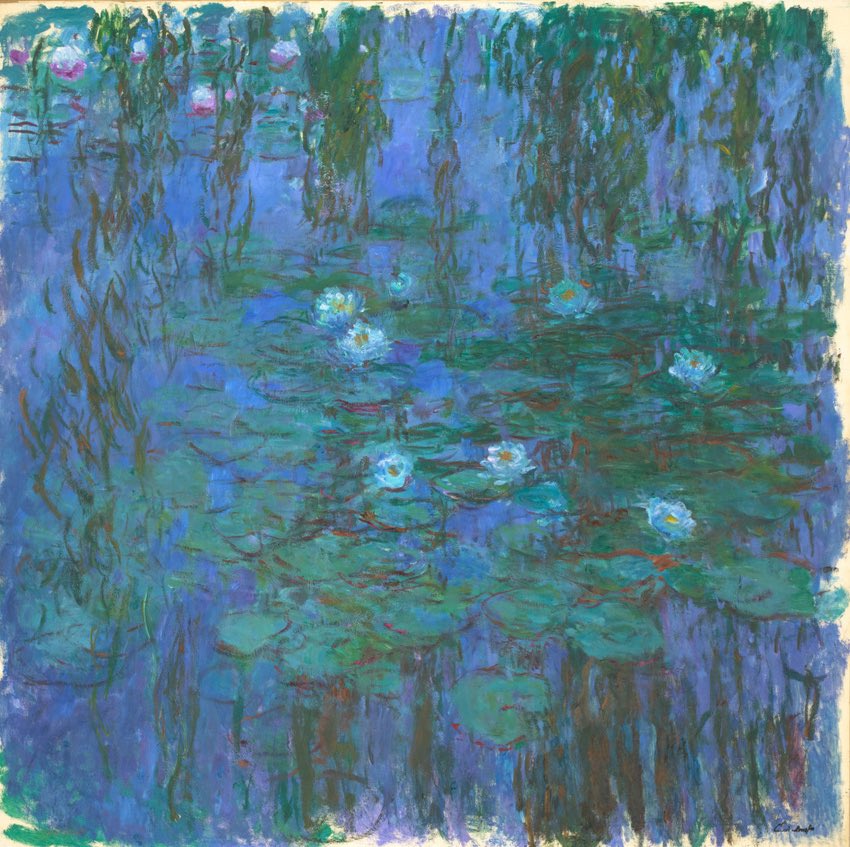 allontanarsio's tweet photo. Les nymphéas de Claude Monet https://t.co/De3zUYL4kD