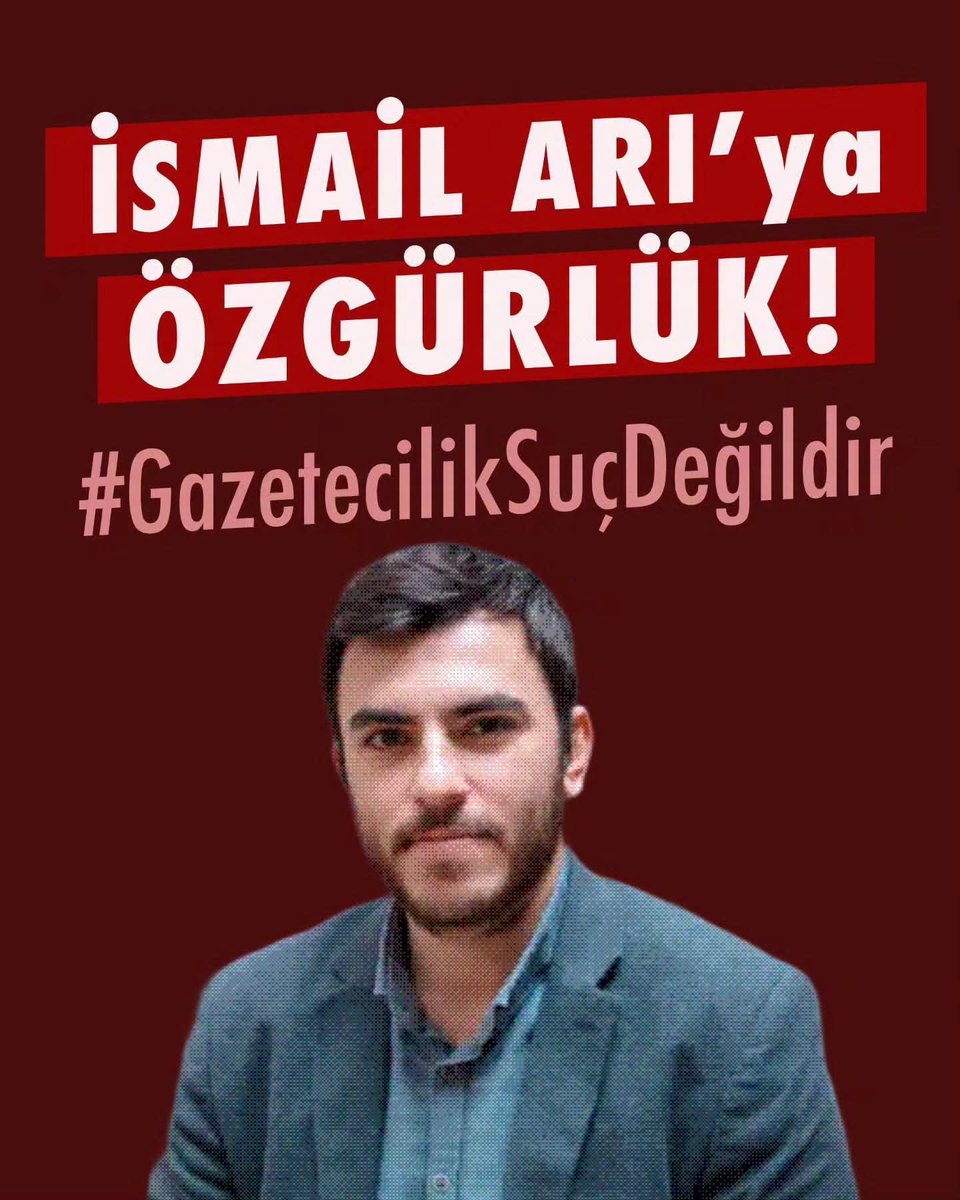 lisa1278_'s tweet photo. İsmail Arı gazetecidir. 
#GazetecilikSuçDeğildir https://t.co/uEVjOAllPb