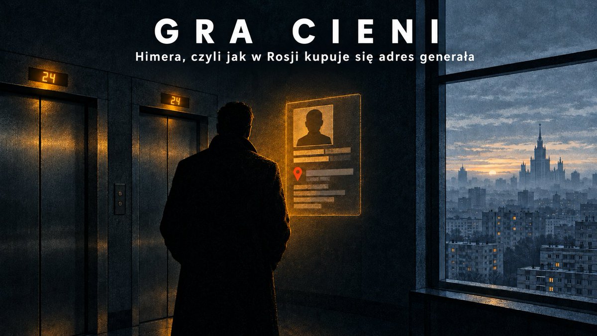 Maciej_Korowaj's tweet photo. GRA CIENI - HIMERA, CZYLI JAK W ROSJI KUPUJE SIĘ ADRES GENERAŁA

Ostatnio dużo dzieje się na świecie, ja natomiast patrzę tam, gdzie inni nie patrzą. W międzyczasie przedstawię Państwu tajniki kuchni wywiadu, szczególnie bliskie tym, którzy pracują na kierunku rosyjskim. Czyli jak kupuje się adres rosyjskiego generała i czym jest owa „Himera”. Zapraszam.

Prolog - „Himera”

Rosyjski handel wyciekłymi danymi stał się narzędziem do namierzania ludzi. Państwo rosyjskie karze płotki, właściciele największego sklepu z danymi w Federacji Rosyjskiej zeznają jako świadkowie, a zabici generałowie służą za argument w bójce o stanowiska w Moskwie. To proste streszczenie całej historii, która rozgrywa się w cieniu wielkiej polityki i słynnych negocjacji pokojowych.

16 października generał Władimir Aleksiejew po raz pierwszy od zamachu pokazał się publicznie. Przypomnę, że to bliski współpracownik legendarnego, nieżyjącego już szefa byłego GRU generała Igora Sierguna i jeden z jego głównych przybocznych obok gen. Aleksieja Diumina, dziś pomocnika prezydenta FR i sekretarza Rady Państwa. 

Tego samego dnia po rosyjskim Telegramie zaczął krążyć tekst o prostej tezie. Rosyjskich generałów zabija się dzięki „Himerze”, czyli najbardziej znanemu rosyjskiemu serwisowi do sprawdzania ludzi po wyciekłych bazach, a jej bliźniaczy serwis NOX nadal sprzedaje każdemu chętnemu adresy, zdjęcia i wykazy połączeń telefonicznych oficerów Sztabu Generalnego. 

Gdybym chciał, sprzedałby i mnie, żaden problem. Autorzy tych rosyjskich tekstów twierdzą, że wpisali dane zabitych generałów, a serwis pokazał dokładnie te adresy, pod którymi doszło do zamachów.

Przyznam, że teza brzmi mocno nawet jak na Rosję, ale nikt jej jak dotąd nie udowodnił. Ciekawsze jest to, co ten przekaz pokazuje przy okazji, czyli jak w Rosji działa rynek wyciekłych danych. Tak, bo rynek takich danych w Federacji Rosyjskiej jest przeogromny. To dziurawe państwo, ale ostrzegam, tylko z pozoru. Jak wszystko w Rosji, wyciek nie zawsze oznacza czyjąś niezamierzoną nonszalancję. Ona oczywiście istnieje, ale uważam, że często ma wymiar zamierzony. I tu dochodzimy do głównego pytania. Dlaczego państwo tego rynku nie zamyka i jak rosyjskie służby używają takich historii w walce między sobą. O tym za chwilę.

Co to jest „probiw”

Zacznijmy od słowa, bez którego nic tu nie będzie zrozumiałe. „Probiw”, dosłownie „przebicie”, to w rosyjskim slangu operacyjnym sprawdzenie człowieka po bazach danych, do których nie powinno się mieć dostępu. 

Dawniej za moich czasów robił to znajomy rosyjski policjant za butelkę koniaku. Dziś robi to bot w Telegramie. 

Wpisujesz numer telefonu, nazwisko albo numer rejestracyjny auta, płacisz kilkadziesiąt rubli, czyli mniej niż dolara, i dostajesz kartę. Kto to jest, gdzie mieszka, czym jeździ, z kim rozmawia - do kogo dzwonił, jak wygląda. 

Dane pochodzą z wycieków. Rosyjskie państwo przez dwadzieścia lat budowało wielkie scentralizowane rejestry, od meldunków i nieruchomości po kontrolę graniczną, i przez te same dwadzieścia lat nie potrafiło upilnować własnych urzędników, którzy je kopiowali i sprzedawali.

Himera była największym takim sklepem. Według ustaleń dziennikarza śledczego Andrieja Zacharowa miała około dwustu tysięcy aktywnych użytkowników. Najważniejsze jest jednak coś innego. Do końca 2024 roku bezpłatny dostęp do Himery miało około trzech tysięcy jednostek rosyjskiej policji, bo bot był wygodniejszy niż oficjalne resortowe bazy. Innymi słowy rosyjskie państwo nie tolerowało nielegalnego handlu danymi własnych obywateli. Ono z niego korzystało. Zresztą nie tylko ono.

Pod koniec 2024 roku do rosyjskiego kodeksu karnego wpisano artykuł 272.1, który grozi dziesięcioma latami więzienia za handel wyciekłymi danymi. Około czterdziestu procent takich serwisów zniknęło. Himera ogłosiła, że wywiozła swoich pracowników za granicę. Z późniejszych materiałów sądowych, do których dotarłem, wynika, że jej serwisy milczały tylko przez półtora miesiąca, od 10 grudnia 2024 do końca stycznia 2025 roku, po czym wszystko wróciło do ustalonej normy. Jeśli nie wiadomo, o co chodzi, to chodzi o pieniądze.

Kto na tym zarabia

Za nielegalnym botem z rosyjskimi danymi stoi legalna firma. Nazywa się OOO „Odissiej-Info”, jest zarejestrowana w Moskwie i oficjalnie prowadzi serwis Odyssey Search, który sprzedaje bankom i firmom telekomunikacyjnym usługi sprawdzania klientów. 

Kieruje nią i współposiada Stanisław Kiriłłow. Uwaga, zbieżność nazwiska z zabitym generałem jest przypadkowa. Firma zarobiła w 2024 roku 219 milionów rubli (około 2,7 mln dolarów), a w 2025 roku już 314 milionów (około 3,9 mln dolarów), z czego blisko 129 milionów (około 1,6 mln dolarów) to czysty zysk. 

Model jest prosty. Ten sam zbiór danych sprzedaje się bankom jako narzędzie do weryfikacji klientów i anonimowemu użytkownikowi Telegrama jako kartę z pełnym obrazem życia dowolnego człowieka. I tu uwaga. W takim systemie można znaleźć każdego, a jak ma się kontakty, można w nim też każdego stworzyć. Resztę dopowiedzcie sobie Państwo sami.

Baza graniczna, czyli najgroźniejszy towar

Najważniejsza w tej historii nie jest Himera, tylko jedna konkretna baza, matka wszystkich baz. W 2024 roku do obiegu trafił wyciek z FSB, czyli rosyjskiej służby bezpieczeństwa, która kontroluje także granice. Zawierał zapisy przekroczeń granicy wraz ze zdjęciami ludzi robionymi w budkach kontroli paszportowej. 

Dla każdego, kto chce kogoś namierzyć, to skarb. Oficerowie wywiadu i Sztabu Generalnego nie prowadzą profili w mediach społecznościowych, więc ich twarzy nie da się znaleźć w internecie. W bazie granicznej jest każdy, kto choć raz wyjechał z Rosji, a na starą sowiecką modłę obok twarzy jest wszystko, z dosłownym rozmiarem buta figuranta. Takie źródło to istny święty Graal zachodnich służb.

Oczywiście ta baza stała się przedmiotem śledztwa, które mówi o Rosji więcej niż niejeden raport. Administrator techniczny Himery Artiom Tieniszew zeznał, że baza leżała na serwerach Himery, została na krótko udostępniona użytkownikom, a potem usunięta. 

On sam zdążył ją pobrać i sprzedał, uwaga, za 35 tys. dolarów właścicielom mniejszego, konkurencyjnego bota Userbox. I to twórca Userboxa Igor Morozkin siedzi dziś na ławie oskarżonych za wyciek bazy FSB. 

Stanisław Kiriłłow zeznał w lipcu 2025 roku, że jego serwisy kupiły w sumie około stu pięćdziesięciu różnych baz, ale on nie wnikał, skąd pochodzą, bo zajmował się tym jeden współpracownik, który teraz nie wiadomo gdzie jest. No właśnie, gdzie on jest. Podsumowując, właściciele największego serwisu nielegalnych danych, czyli Himery, są w tej sprawie świadkami, nie oskarżonymi. To też bardzo ciekawe.

Równolegle sąd w podmoskiewskich Chimkach skazał 10 września 2026 roku na 13 lat kolonii karnej Antona Niestierowa, byłego oficera tajnego pionu technicznego rosyjskiej policji, za skopiowanie i próbę sprzedaży innej tajnej bazy. 

W relacjach z procesu nabywcą jest „haker”. Dopiero 2 października portal Mash, bliski rosyjskim służbom, napisał, że chodziło o wspomnianą Himerę, i uwaga, w ciągu doby ten materiał zniknął z rosyjskiej sieci.

Jeszcze wcześniej, 20 lutego 2026 roku, rosyjska cyberpolicja ogłosiła oficjalnie, że serwisy do „probiwu” służyły zagranicznym call center, i jak wspominałem nie tylko im, do zbierania danych o wojskowych i funkcjonariuszach w celu przygotowania zamachów. Żadnego serwisu nie wymieniła z nazwy.

Obraz jest więc dla mnie jasny.

W Rosji istnieje komercyjny obieg niejawnych zdjęć obywateli z kontroli granicznej, danych o nieruchomościach, wykazów połączeń i wielu innych. 

Państwo o tym oczywiście wie. Karze sprzedawców pojedynczych baz i właścicieli mniejszych botów, a właściciele największej platformy, z przychodem ponad 300 milionów rubli rocznie (około 3,7 mln dolarów), zeznają jako świadkowie. 

Oceniam, Szanowni Państwo, że owa Himera służy też rosyjskim służbom, na przykład do wyłapywania obcych nielegałów na własnym terenie oraz do miękkiego legendowania własnych operacji w Rosji i w państwach sąsiednich. 

Wystarczy, że FSB zrobi sobie zrzut z Himery i porówna go z własnymi danymi, by zobaczyć, kto się w Rosji zagnieździł. A że przy okazji wykorzystano to narzędzie do wzajemnego okładania się, cóż, taki lokalny folklor rosyjskich służb, który obecnie wybija na zewnątrz.

Czy generałów zabito dzięki Himerze

Tu trzeba być uczciwym. Fakty o zamachach się zgadzają. Igor Kiriłłow, dowódca wojsk chemicznych, zginął 17 grudnia 2024 roku od ładunku w hulajnodze pod własną klatką na Prospekcie Riazańskim. Jarosław Moskalik, generał Sztabu Generalnego, zginął 25 kwietnia 2025 roku w podmoskiewskiej Bałaszysze, gdy wychodził z domu. Do Aleksiejewa, zastępcy szefa wywiadu wojskowego, strzelano 6 lutego 2026 roku o wpół do siódmej rano w holu przy windach na dwudziestym czwartym piętrze jego bloku. 

W każdym przypadku zamachowiec wiedział, gdzie cel naprawdę mieszka, jak wygląda i o której wychodzi. Te operacje opracowano profesjonalnie.

Rosyjscy autorzy twierdzą, że dokładnie te cztery rzeczy, twarz, prawdziwy adres, biling i miejsce służby, Himera sprzedaje w jednej karcie za grosze, a raczej za kopiejki. Tak sobie myślę, że być może tak jest. Ale żaden komunikat FSB, żaden akt oskarżenia w tych sprawach nie wspomina o Himerze ani o żadnym innym serwisie. 

Zdanie „różne źródła potwierdzają” nie ma za sobą ani jednego nazwanego źródła. Autorzy mylą nawet prawdziwe nazwisko pisarza Zachara Prilepina, który też miał być w Himerze sprawdzany. To nie jest wynik dochodzenia. To jest komunikat, który ktoś chciał wysłać.

Kto i po co wysłał ten komunikat

Żeby to zrozumieć, trzeba wiedzieć, jak w Rosji operacyjnie działa kompromat. 

Kompromat - to materiał obciążający, prawdziwy, półprawdziwy albo zmyślony, publikowany w odpowiednim momencie, żeby komuś zaszkodzić. 

W Rosji istnieją wyspecjalizowane kanały w Telegramie, które żyją z publikowania takich materiałów na zlecenie. Największe, jakie znam, to WCzK-OGPU i Niezygar. Nikt nie wie na pewno, kto za nimi stoi, ale wszyscy w Moskwie (i jedna na mazowszu:)) je czytają, bo przez nie przemawiają skłócone frakcje w służbach i biznesie.

Tekst o generałach jest kolejnym odcinkiem serii, którą od 2 października prowadzi WCzK-OGPU, opisując Himerę jako przestępczą grupę działającą pod ochroną funkcjonariuszy. 

Niezygar wyłożył, o co naprawdę chodzi. W FSB spodziewane jest odejście Aleksieja Dorofiejewa, który od 2013 roku kieruje moskiewskim biurem (zarządem) FSB, jednym z najpotężniejszych stanowisk w całym aparacie bezpieczeństwa. 

Za głównego kandydata na jego miejsce uchodzi Aleksiej Wiertiaszkin, szef pionu bezpieczeństwa wewnętrznego FSB, czyli komórki, która ściga nadużycia we własnych szeregach i która prowadzi śledztwo w sprawie wspomnianej bazy granicznej. 

Dodam, że w każdej służbie „operacyjni” nie lekko mówiąc znoszą wewnętrznych „bezpieczników”, a w rosyjskich te walki są już legendarne. Tutaj szef bezpieczników ma zasiąść za jednym z pierwszych biurek operacyjnych. Istna herezja, dlatego walka jest tak ostra.

Co ciekawe, anonimowe źródło Niezygara twierdzi, że Wiertiaszkin kiedyś aprobował projekt Himery jako narzędzie operacyjne. Dokumentów na to nikt nie pokazał.

I tu wszystko się składa.

Historia o tym, że Himera sprzedawała adresy zabitych generałów, uderza w człowieka, który ma objąć moskiewskie biurko FSB, i w jego otoczenie. 

Uderza także w kontrwywiad wojskowy FSB, odpowiedzialny za bezpieczeństwo generałów, w którym po zamachu na Aleksiejewa już poleciały głowy operacyjnych z kontry (Rosja nie ma samodzielnego kontrwywiadu wosjkwego). 

Przy okazji korzysta konkurencja, bo ta sama seria wpisów wymienia z nazwy inne serwisy sprzedające dane. Zabici generałowie i Himera są w tej konstrukcji narzędziem, nie przedmiotem troski. To bardzo ciekawy wniosek.

Tak właśnie wygląda praca na kierunku wschodnim. Niby wszystko wiadome, ale interpretacja zawsze okazuje się odkrywcza. To, co w tym cyklu nazywałem mozaiką wywiadowczą użytą ofensywnie. Pojedyncze kamyki są prawdziwe. Baza graniczna istnieje, Kiriłłow zeznawał, firma zarabia, policja ostrzegała. Nieprawdziwa albo przynajmniej niedowiedziona jest spoina, która łączy te kamyki w obraz „generałów zabito dzięki Himerze”. Nie trzeba kłamać w szczegółach. Wystarczy ułożyć je tak, żeby czytelnik sam dopowiedział resztę. Idealne narzędzie do walki o stanowiska.

Dlaczego mimo to warto się tym przejąć

Odrzucenie tezy nie unieważnia problemu. Jeżeli w otwartej sprzedaży leżą jednocześnie twarz człowieka z kontroli granicznej, jego prawdziwy adres, biling i adnotacja, gdzie pracuje, to obca służba nie potrzebuje już szpiegów, żeby legendować tam własne źródła albo rozpoznać cel. Potrzebuje karty płatniczej i pośrednika. 

Czy zamachowcy korzystali akurat z Himery, pozostaje hipotezą niepotwierdzoną, choć prawdopodobną. Że mogli skorzystać z tego rynku, jest pewne. Dla kogoś, kto szuka informacji, i dla kogoś, kto planuje taką operację, różnica jest drugorzędna.

Warto też pamiętać, że w sprawie Aleksiejewa zachodni urzędnicy cytowani przez „Washington Post” wątpili w ukraińskie sprawstwo i wskazywali na możliwe porachunki wewnętrzne, związane z rolą generała w stłumieniu buntu Prigożyna w 2023 roku. 

Jeśli mają choć część racji, po dane o generałach sięgają także gracze rosyjscy, a jak widać, zaczyna się tam walka na noże. Zobaczę co z tego wyniknie...

Co z tego wynika dla nas

Po pierwsze, rejestry państwowe ze zdjęciami, bazy graniczne, dane o nieruchomościach i dane operatorów telefonicznych są dla kontrwywiadu tym, czym dla banku skarbiec. Wyciek z takiego zbioru należy traktować jak utratę tajnego dokumentu, bo w rękach przeciwnika staje się narzędziem do odnajdywania konkretnych ludzi.

Po drugie, ochrona oficerów i urzędników musi wychodzić z założenia, że przeciwnik ma dostęp do takiego „probiwu” jak w Rosji. Chodzi o różnicę między adresem zameldowania a tym, gdzie człowiek naprawdę śpi, o to, co w sieci publikuje jego rodzina, i o to, co o nim mówią rejestry, do których on sam nigdy nie zagląda. Rosyjska lekcja jest prosta. Brak profilu na Facebooku nic nie daje, jeśli w komercyjnej bazie przy nazwisku stoi adnotacja „pracuje w wywiadzie”.

Po trzecie, ten sam rosyjski bałagan jest dla nas źródłem wiedzy. Rosja nie umie ochronić danych własnych generałów, a wojna między frakcjami wyrzuca na powierzchnię zeznania, dokumenty finansowe i nazwiska, które inaczej nigdy nie ujrzałyby światła. Umiejętność czytania tej wewnętrznej wojny cieni i oddzielania w niej faktów od manipulacji jest tańsza od każdej własnej operacji i powinna być w polskich służbach rutyną.

I mój wniosek ostatni. 

Rosja spowalnia Telegram, wprowadza surowe przepisy i skazuje studentów za bota do sprawdzania ludzi, a największa platforma handlu danymi obywateli zarabia ponad 300 milionów rubli rocznie, obsługuje banki i zeznaje jako świadek. To nie jest sprzeczność. To jest model. W państwie, w którym dane są towarem dostępnym dla tych, którzy mają odpowiednią ochronę, nikt nie ochroni generałów, bo handel ich danymi nie jest błędem systemu. Jest jego częścią.

Epilog - Cień w windzie

Nie wiem, czy człowiek, który czekał na Aleksiejewa na dwudziestym czwartym piętrze, kupił jego adres w Himerze. Wiem, że mógł. I wiem, że osiem miesięcy po strzałach ludzie, którzy takimi adresami handlowali, nadal zeznają jako świadkowie, a tekst o ich winie służy komuś do obsadzenia stanowiska w FSB. 

W Grze Cieni to drugie mówi o Rosji więcej niż pierwsze.

Pozdrawiam i dziękuję.