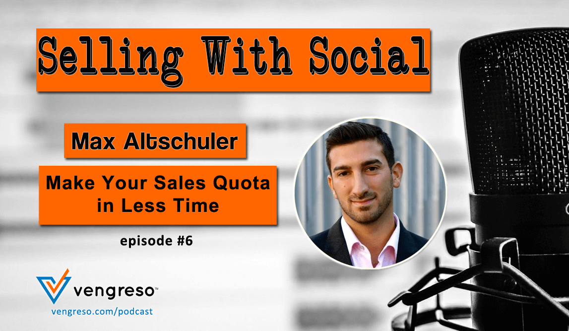 GoModernSelling's tweet photo. Finding success in the modern sales world, with Max Altschuler. That is episode #6. Listen via @GoVengreso: https://t.co/Ed7jAwHN7h https://t.co/EFpFvxwS5m