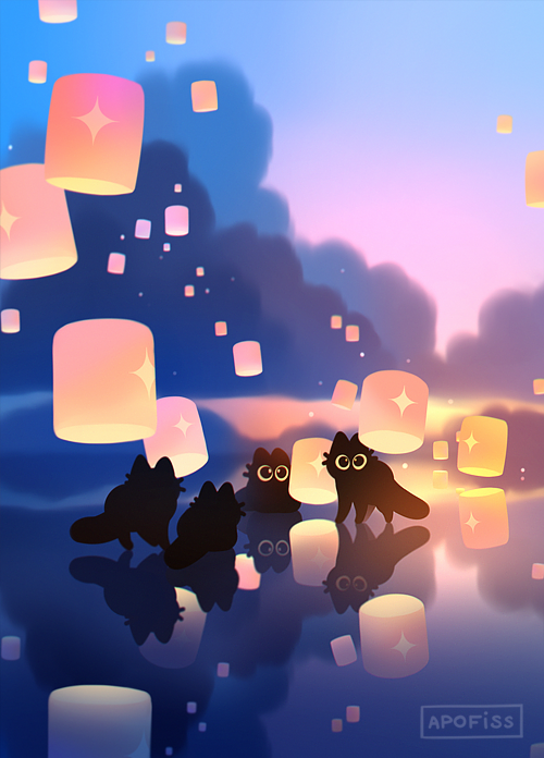 apofissx's tweet photo. Removing AI from your feed with 4 of my illustrations✨ https://t.co/BvyYtTYzSI