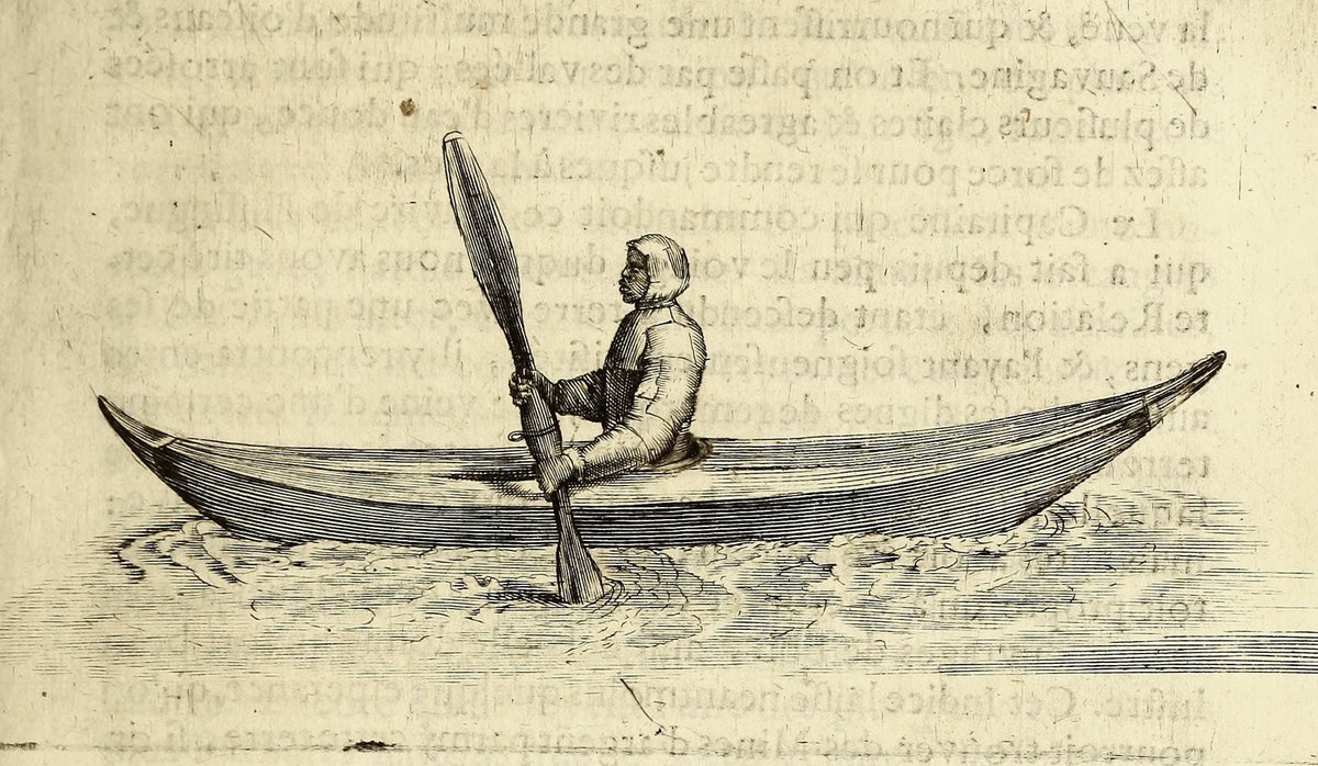 PublicDomainRev's tweet photo. At the end of the 17th century a mysterious kayak-paddling “Finnman” was first seen in Orkney waters. @JonWestaway explores what the subsequent explanations tell us about early modern science's fascination with the "out of place": https://t.co/Cjzx1csrfv https://t.co/SdXQtne3Nx