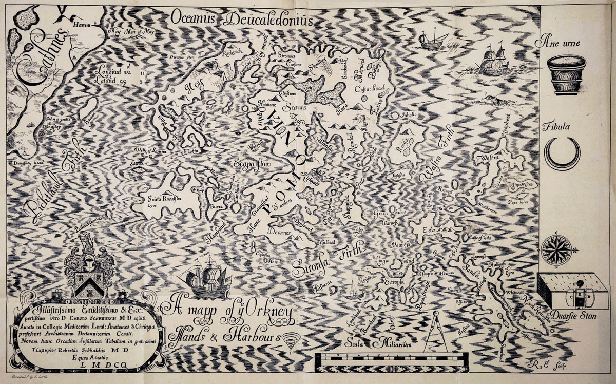 PublicDomainRev's tweet photo. At the end of the 17th century a mysterious kayak-paddling “Finnman” was first seen in Orkney waters. @JonWestaway explores what the subsequent explanations tell us about early modern science's fascination with the "out of place": https://t.co/Cjzx1csrfv https://t.co/SdXQtne3Nx