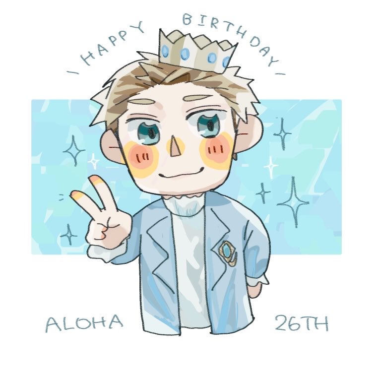 yoshidasan_8's tweet photo. #HAPPY_ALOHA_DAY 
#8号車お絵かきホーム 
🩵🥳 https://t.co/q4Iw3KvgVt