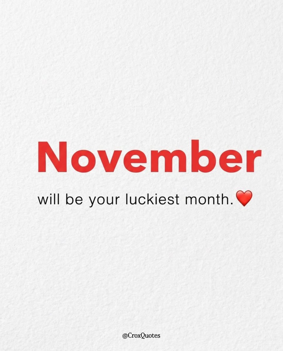 CroxQuotes's tweet photo. November, please be kind and bring beautiful surprises, answered prayers, and reasons to smile. ❤️

#WelcomeNovember #NovemberMagic #AnsweredPrayers #Reels #HopeAndFaith https://t.co/zZcLvdj2Qa