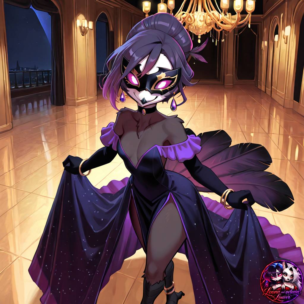 LoonaandOctavia's tweet photo. Who will be Octavia's dance partner?

#Octavia #HelluvaBoss‌ #AIart #furryart #AIArtcommunity #AnimeArt https://t.co/DZrX1lAdEJ