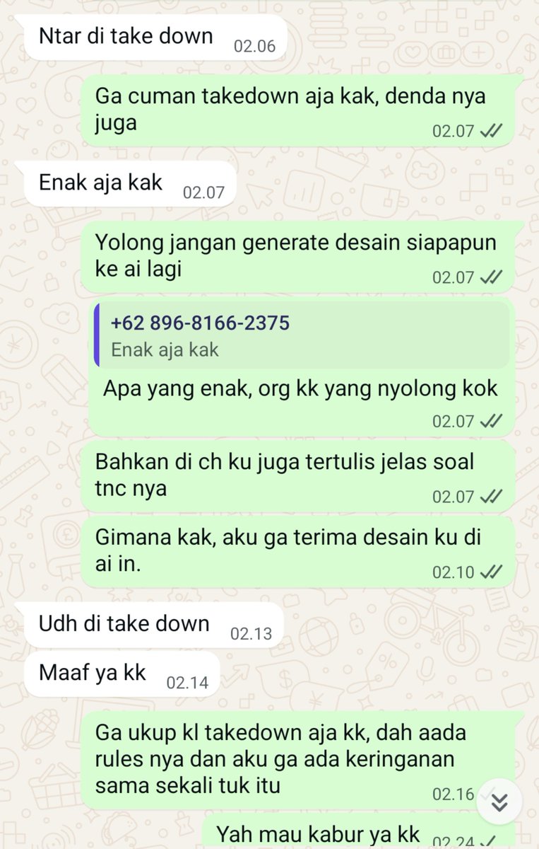 etheraxl's tweet photo. Help rt ya guis #zonauangㅤ 

Memang skrg sudah di td, tapi kk ini @.miyashopp udah nyolong desain customan dari client ku dan di GENERATE AI, dan aku tetap spill krn yup seperti yang bisa kalian baca dibawah, tolong kalau mau akun nya bagus, effort... https://t.co/1GpA3pLOnv