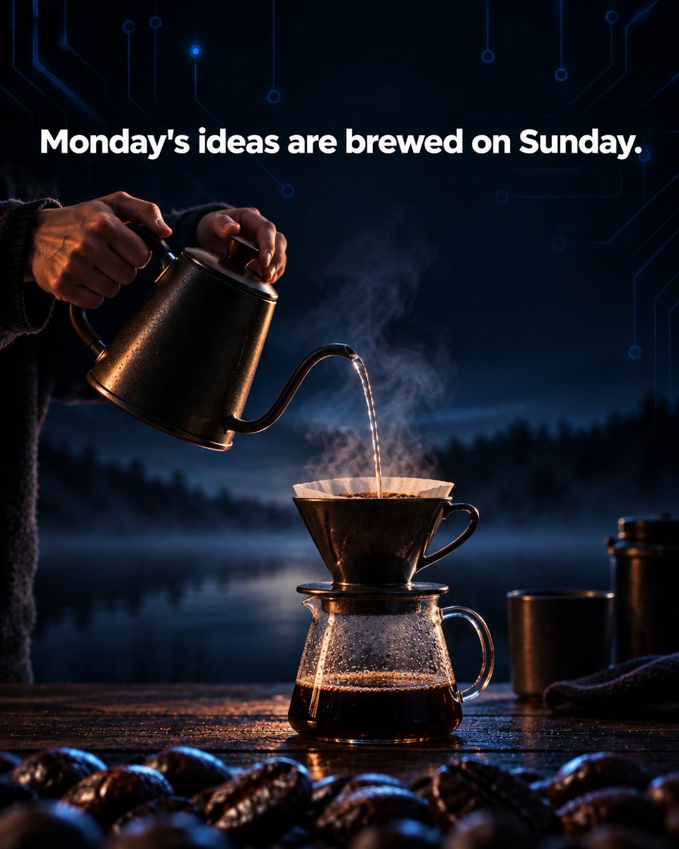 NewcombAI1's tweet photo. Sunday Funday. Recharge today — your best ideas (and your AI) do their best work after real rest. What's your Sunday reset ritual? https://t.co/gROLILqdAq