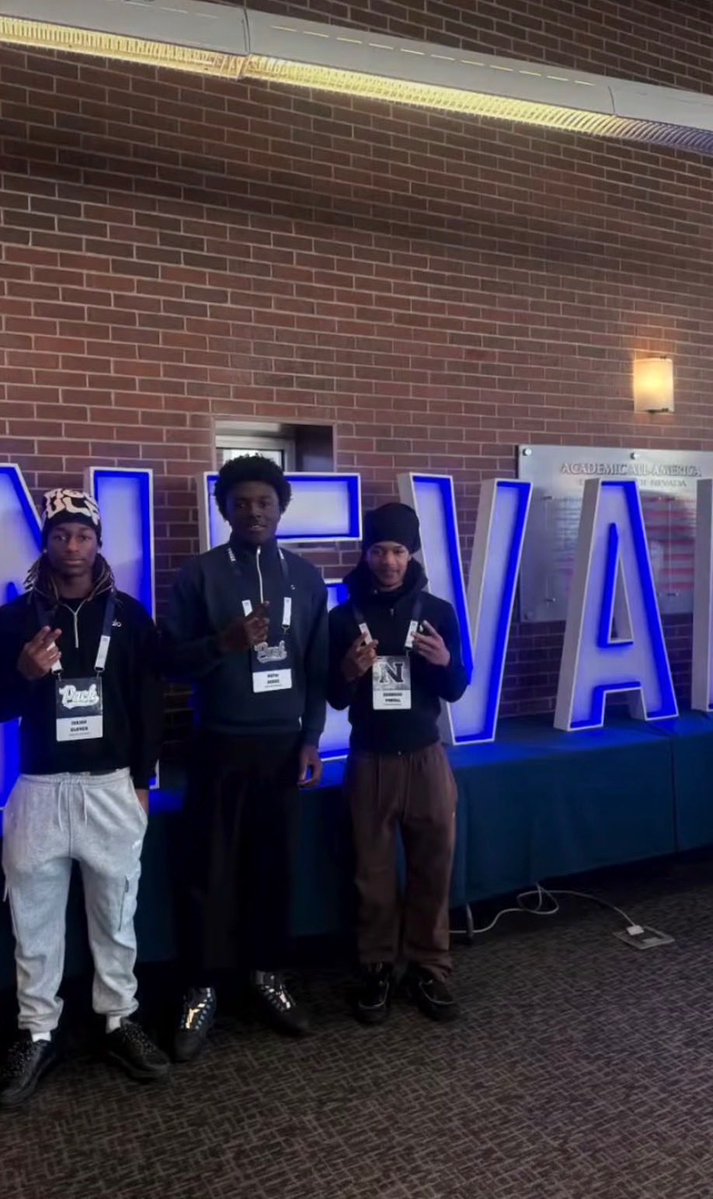 IsaiahG_3's tweet photo. Had a great time @NevadaFootball yesterday thank you @NevadaRecruits @TomNitao @Joey_thomas24_  @ParkerEHenry @CoachChoateFB ‼️ #Battleborn https://t.co/CvGT1PpELc