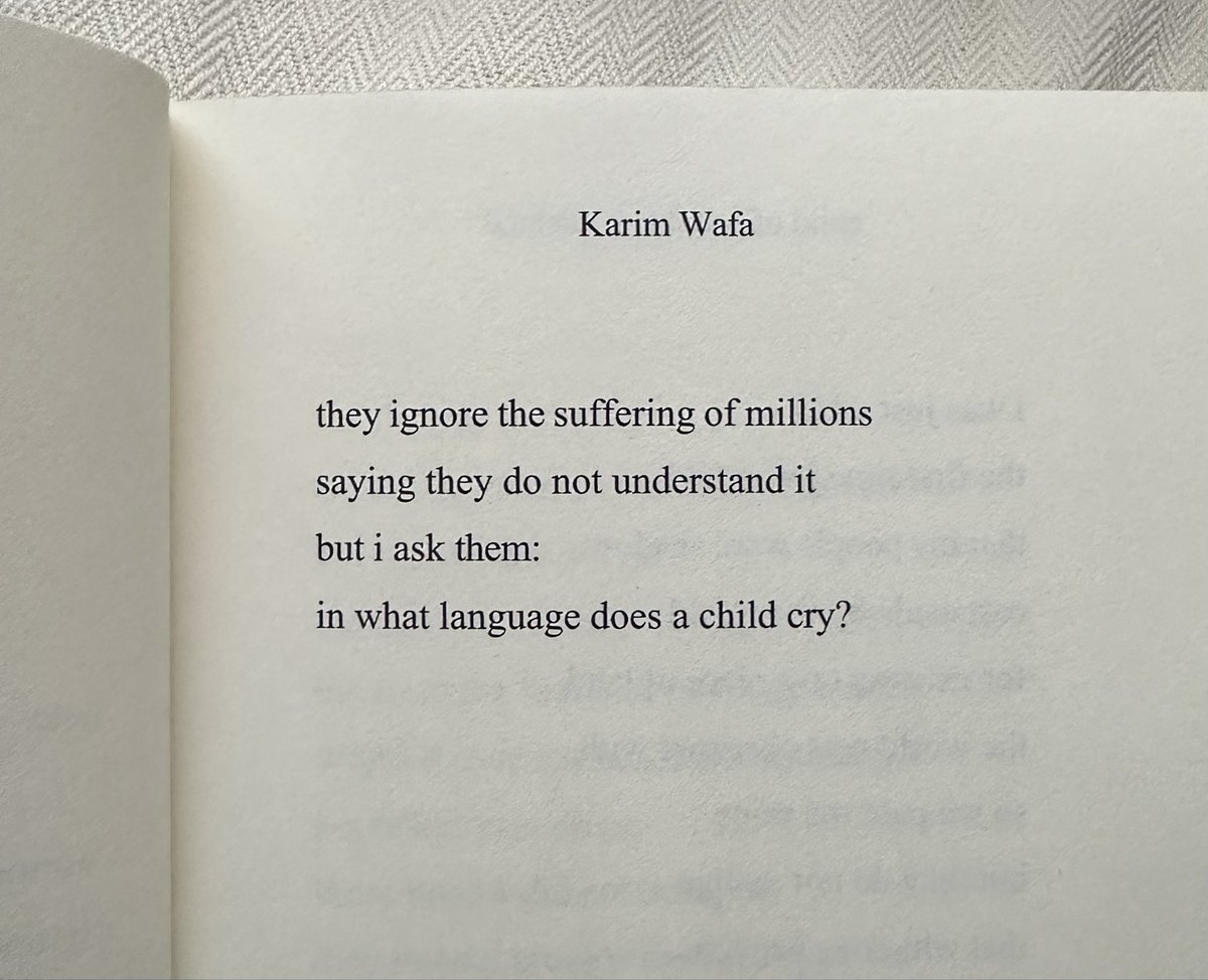 DrKarimWafa's tweet photo. I find myself returning to this poem because its message still feels as necessary today as it did when I first shared it. https://t.co/vQGmQuAv7k