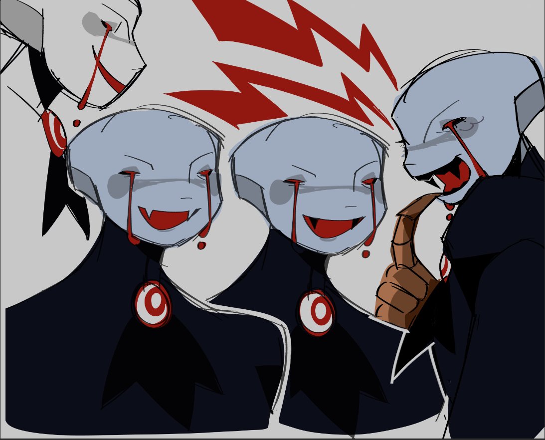 M00shii_'s tweet photo. Spooky scary Criller<3

(Vampire x Vampire hunter)

#criller #crossxkiller #krossship #utmv #undertaleau https://t.co/VD01DuccX4