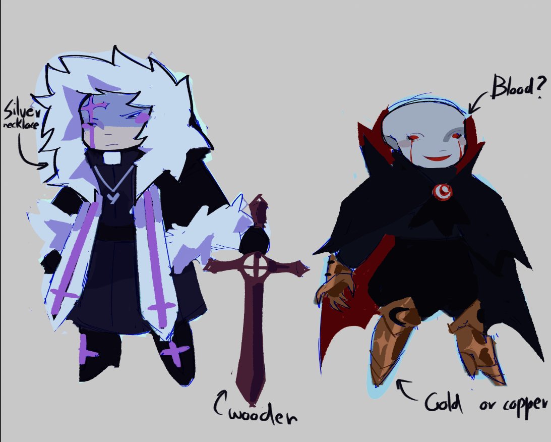 M00shii_'s tweet photo. Spooky scary Criller<3

(Vampire x Vampire hunter)

#criller #crossxkiller #krossship #utmv #undertaleau https://t.co/VD01DuccX4