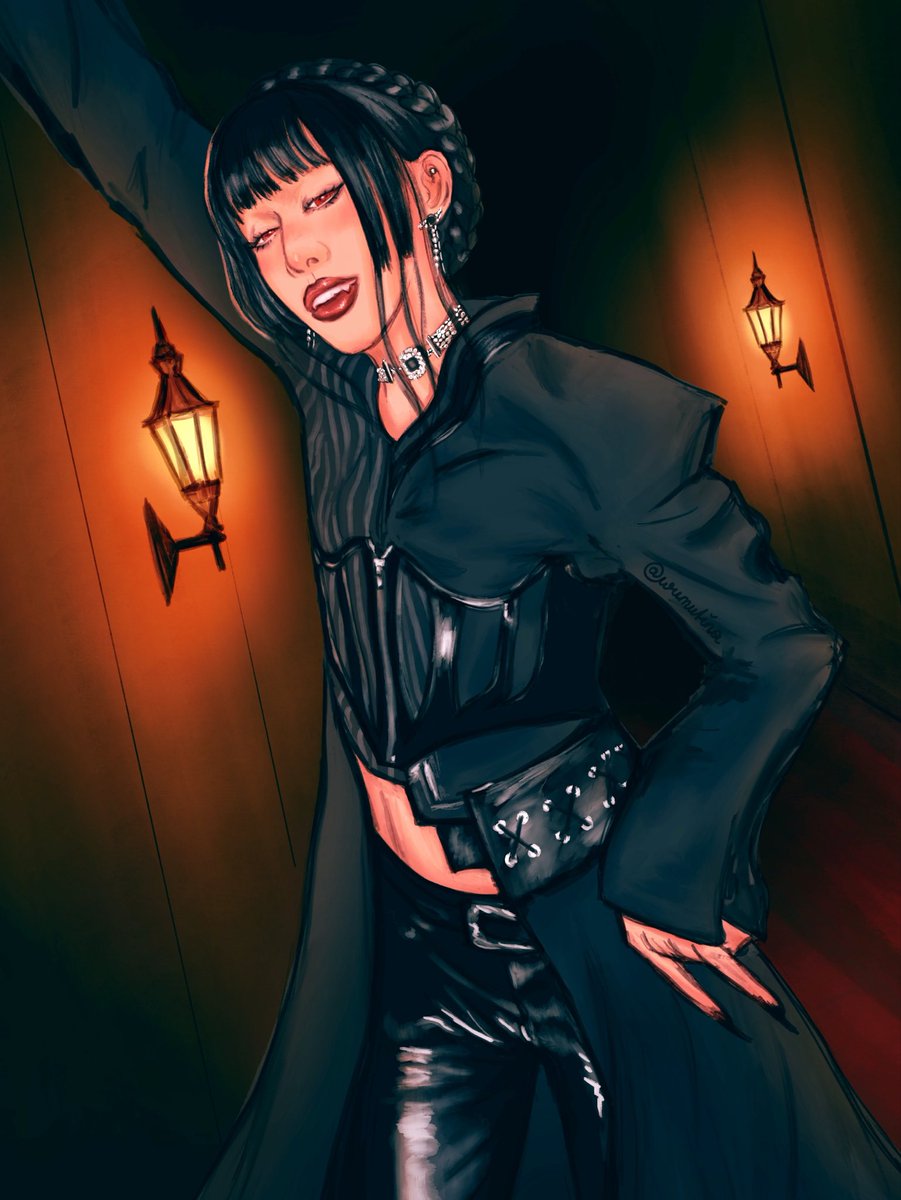 wumutina's tweet photo. pov: she takes you to her castle ❤️🩸

#xlovfanart #wumuti https://t.co/JVIPiRIfi5