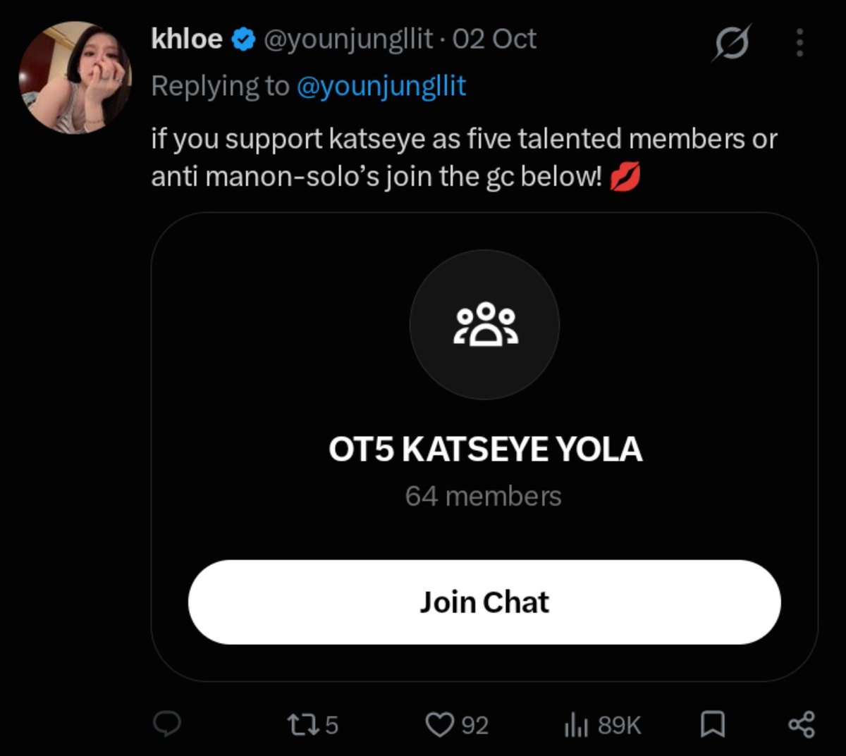 cyberpinkeu's tweet photo. 🚨THIS ACCOUNT IS KNOWN FOR SPREADING MISINFORMATION ABOUT MANON!

"Rumors are started by haters, carried by fools, and believed by idiots." I can't believe y'all are still falling for this kind of shit? 😂 https://t.co/MmiucDzL8t