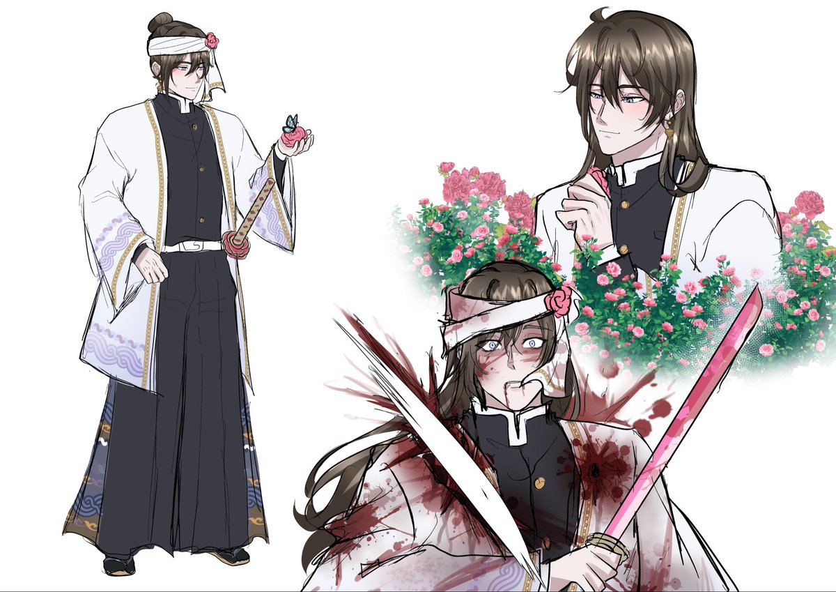 Chaom3693's tweet photo. #อโยธยาเอยาวดี  เจ้าพี่🌹 (AU ดาบพิฆาตอสูร🗡️👹)
.
.
.

⚠️: Blood 🩸 https://t.co/1ZrWHzJa0D