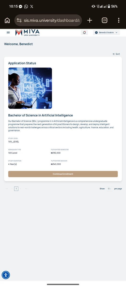 benedictnomsu's tweet photo. Let me ACT my miracle.. Can you please help me REPOST until @DONJAZZY
sees it? My dream to study Artificial Intelligence at University is here. 🎓😭

My FAITH PROJECT right now is Sponsorship for my first tuition. This Admission came so fast when I'm very rich. I trust God 🙌 https://t.co/BJLCclCbZp