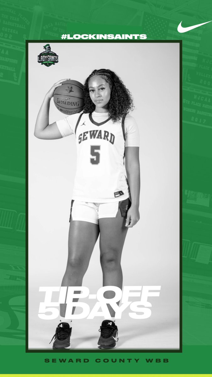 SewardWBB's tweet photo. Countdown to Tip-Off!
#Good2B🟢⚔️
#LockInSaints🔒 https://t.co/QGAVFgofxA