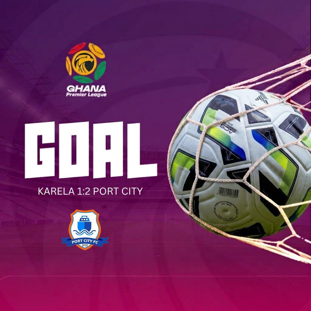GhanaLeague's tweet photo. β½ Owusu Ansah scores his second to restore Port City FCβs lead.
89' - Karela United 1-2 Port City FC.
#GPL #GPLMW8 https://t.co/sDza84a9KK