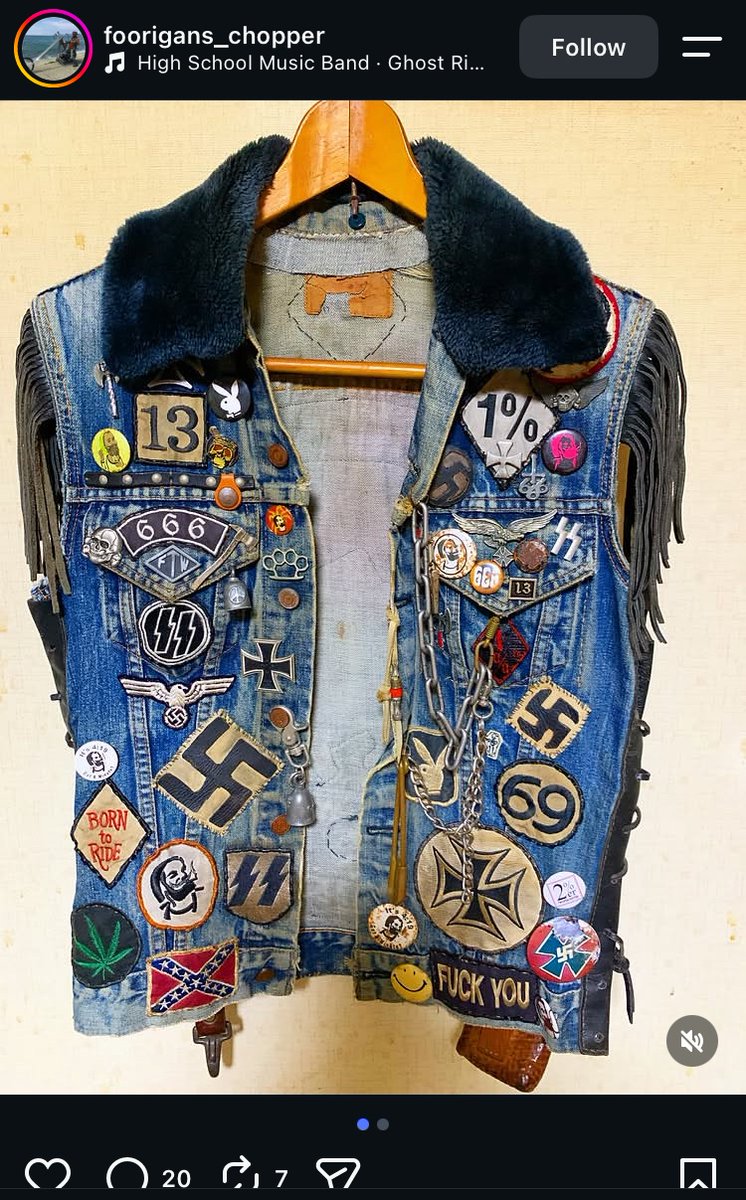Triple7Strelok's tweet photo. Japanese biker jacket drip is crazy https://t.co/5bY6dxJMN9