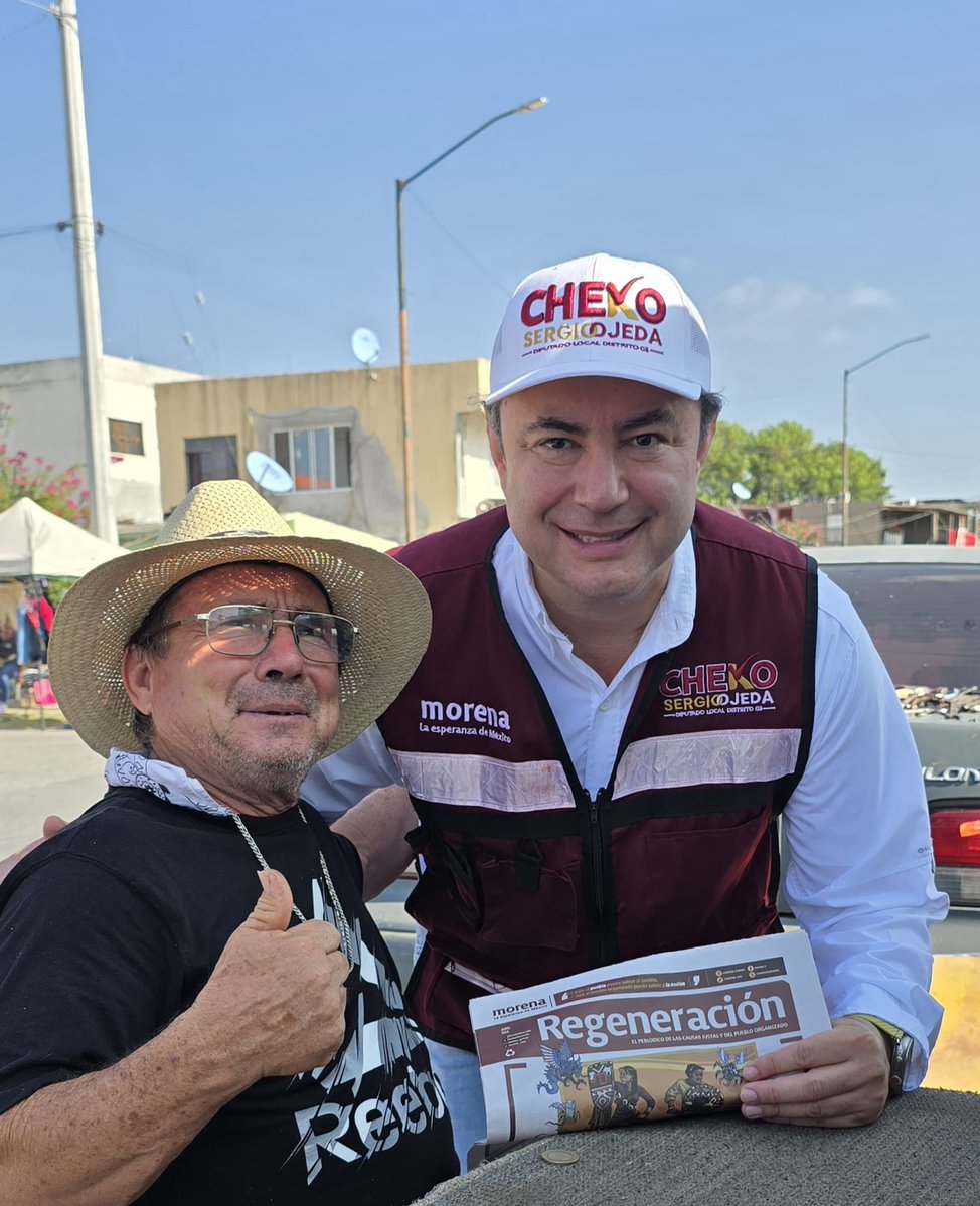 SergioOjedaMX's tweet photo. Buenos días, amigas y amigos ✨️
¡Excelente domingo! bendiciones. 🙌🏼
#ChekoOjeda #DiputadoLocal #NuevoLaredo #Tamaulipas #Distrito3 https://t.co/GBxQxXzfF1