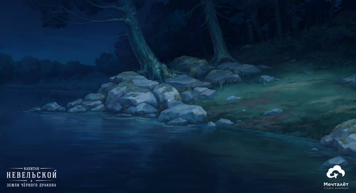 seal_son's tweet photo. I had the pleasure of working on the background art for the animated feature "Captain Nevelskoy and the Lands of the Black Dragon".
Special thanks to Roman Sladkov and Viktor Pozhidaev for the support throughout the project!
#visualdevelopment #visdev #backgroundart https://t.co/xnpOapoqJS