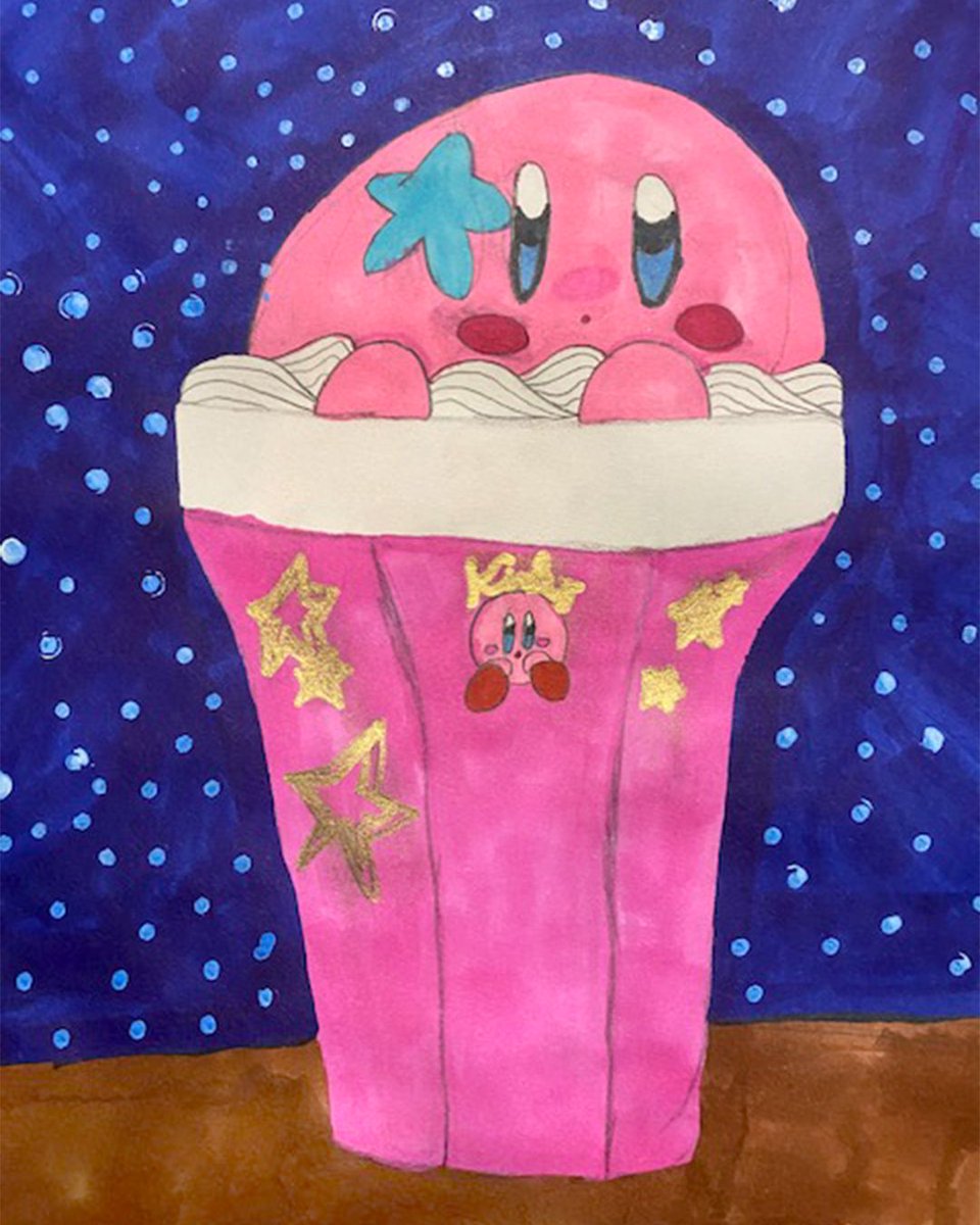 gameinformer's tweet photo. 🎨 Game Informer Reader Art Spotlight: Kirby artwork by Jakylynn Crowder, age 11

Want your artwork featured on our social media or in our magazine? If so, submit your art to our Reader Art contest at readerart@gameinformer.com. Entries become the property of Game Informer. https://t.co/1OKy3MpuGB