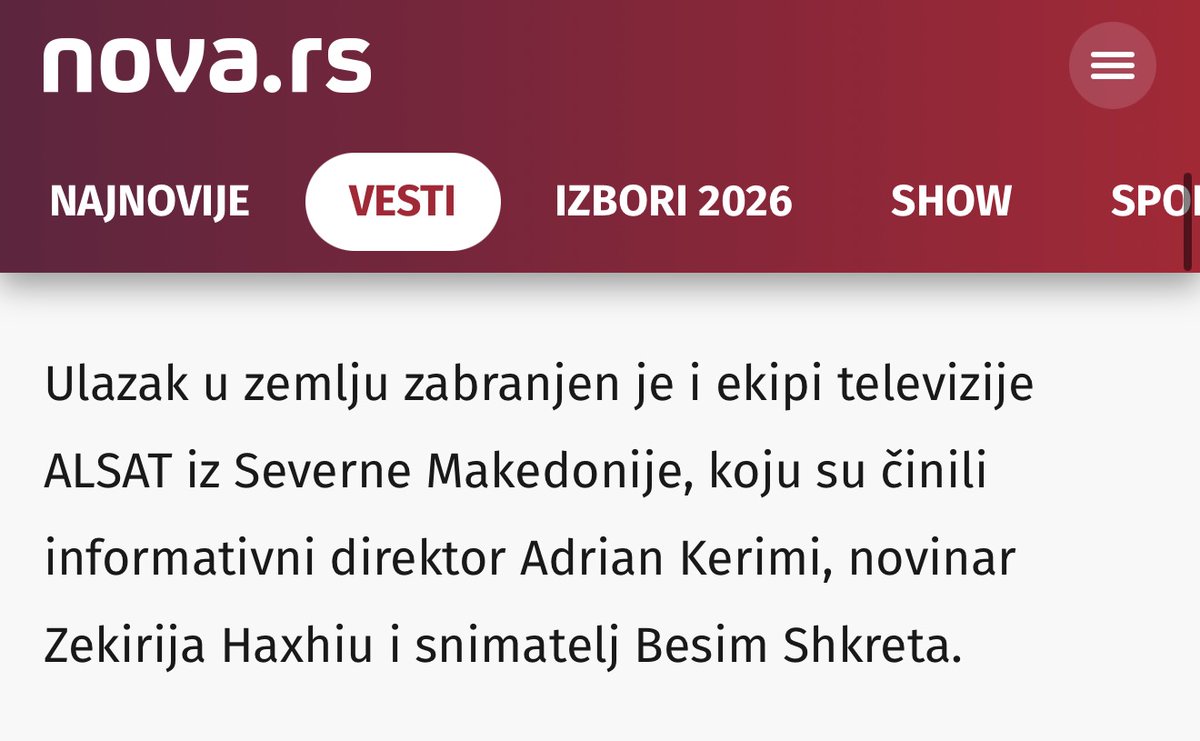 PropalaBlogerka's tweet photo. @neosimbolicar Pokušali da nam udju i šipci ali PRC https://t.co/8o9xjL4uCm