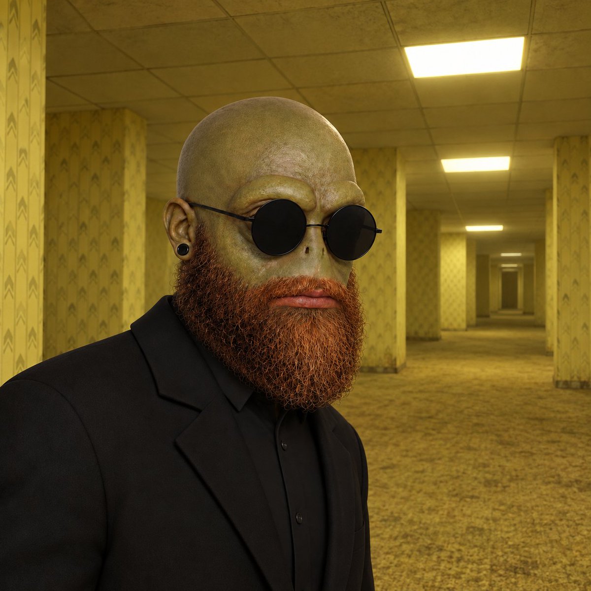 CoyodyUgly's tweet photo. BIG PEPE CORP CLASSIFIED: BACKROOMS ACQUISITION & COMPLIANCE REPORT

I have successfully infiltrated the Backrooms on behalf of @bigpepecorp to conduct a comprehensive security audit, hostile entity assessment, and corporate jurisdiction expansion.

Four high-risk entities were identified:

◾ The Grin — Psychological intimidation division. Neutralized and placed under corporate oversight.

◾ The Pack Mother — Unauthorized territorial control. Reclassified under Big Pepe Corp asset management.

◾ The Host — Unregulated biological operations. Successfully integrated into corporate compliance frameworks.

◾ The Weaver — Spatial manipulation and unauthorized infrastructure modifications. Now subject to quarterly performance reviews.

All entities have acknowledged the authority of Big Pepe Corp.

The endless corridors have been designated corporate property. Surveillance is operational. Exits are subject to executive approval.

Any unexplained screaming will be documented as an internal communication.

Any disappearance will be classified as a voluntary departmental transfer.

The Backrooms are no longer an anomaly. They are a subsidiary.

Security is not a recommendation. Compliance is not optional.

ENTER THE BACKROOMS. REPORT TO CORPORATE.

https://t.co/QYm8gquPo9