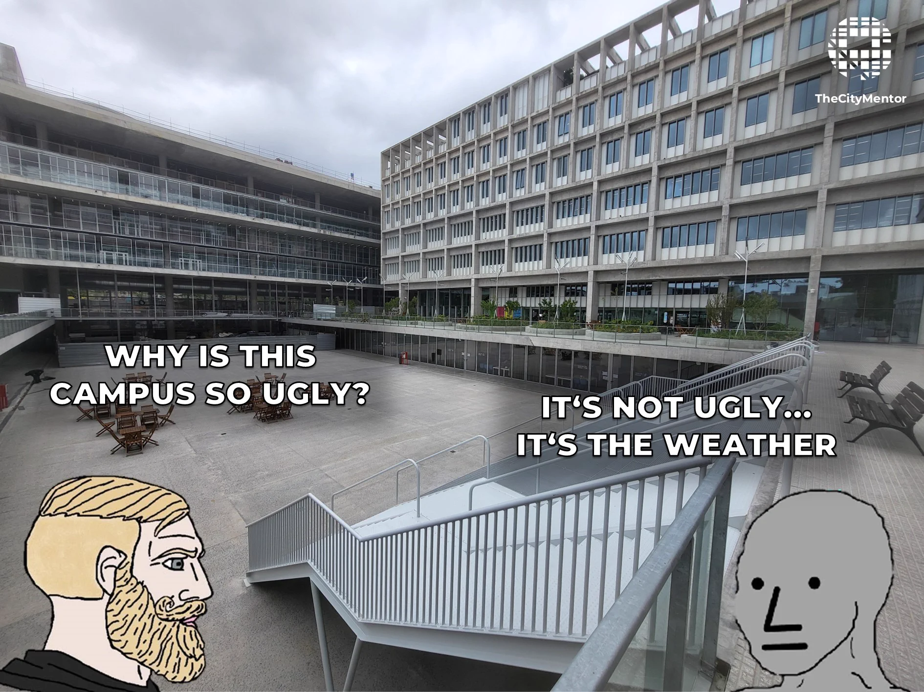 The City Mentor on X: "Maybe it's not the weather?" / X