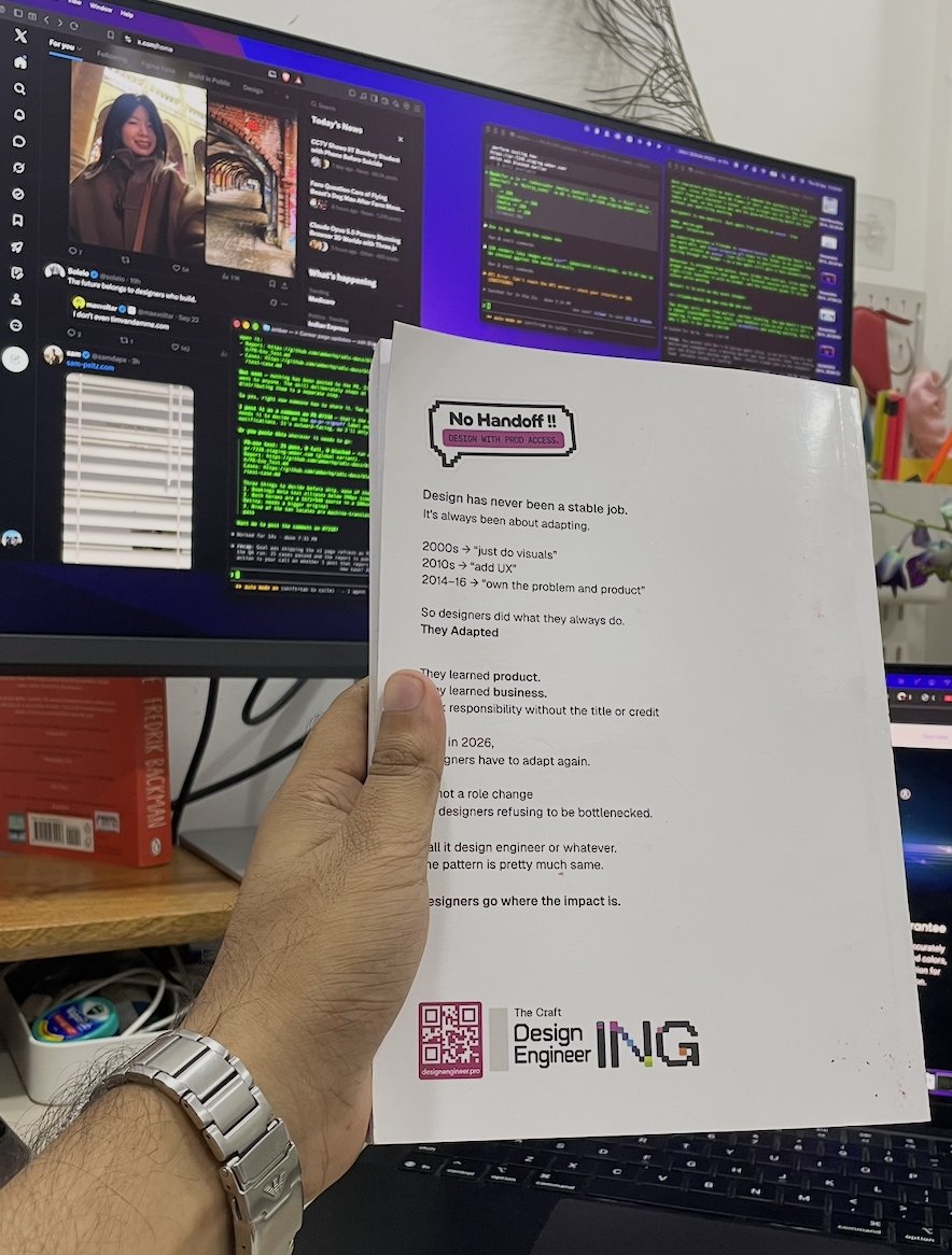 shashpicious_'s tweet photo. The love for The Craft of Design Engineering has been INSANE.

We’re getting orders from literally ALL OVER THE WORLD. Ecuador, Spain, Albania… and the list keeps going. like damnn

This book is also a piece of my journey, blending my background in journalism with technology and literature to create something I truly believe in.

And just like that, I’m officially a 2x author. 🥹

This is only the beginning. SO MUCH MORE COMING.

THANK YOU FOR ALL THE LOVE, GUYSSS. ❤️‍🔥

Check it out: https://t.co/cAc2SZw1uN