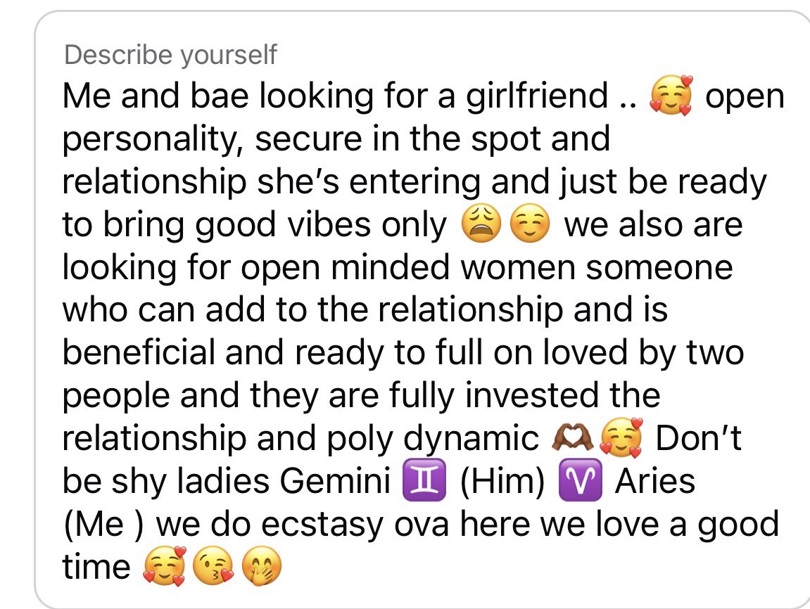 sailingsouls44's tweet photo. 💞 Looking for a third / triad #TriadRelationship #PolyTriad #Throuple #ThroupleGoals #LookingForLove
@kevgodisgood https://t.co/pyglM78L4S