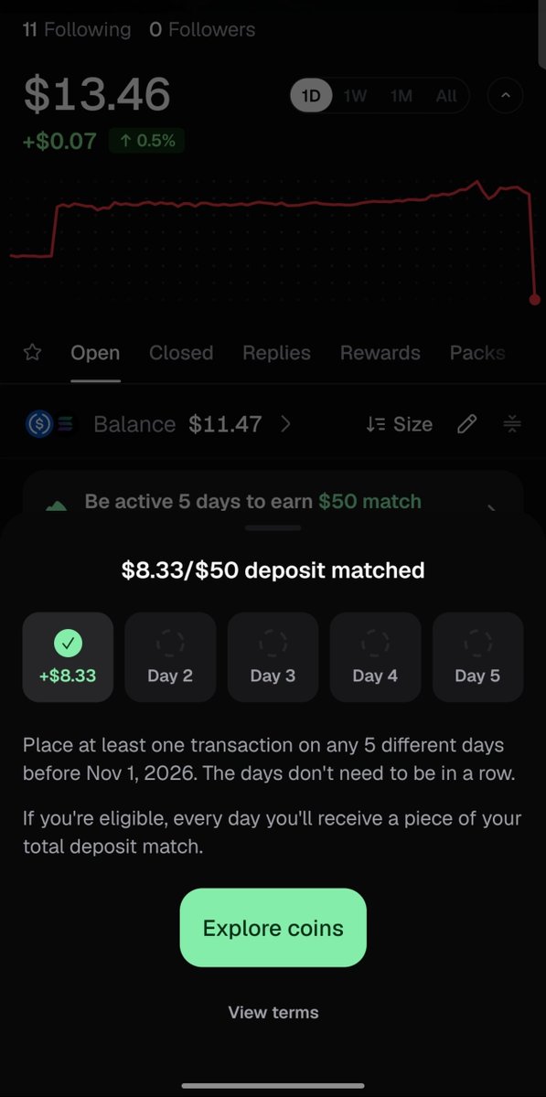 zalynea's tweet photo. Pumpfun: New users, up to $50 rewards (max 5 days/day).
https://t.co/iQzAhCA4A2
Referral required. Sign up via email, check eligibility (see photo), deposit via Jago/Allo/blu, upload Sept PDF e-statement, complete MoonPay KYC with Telkomsel, trade a large-cap token ($2 ok), then hold
Code:diansk