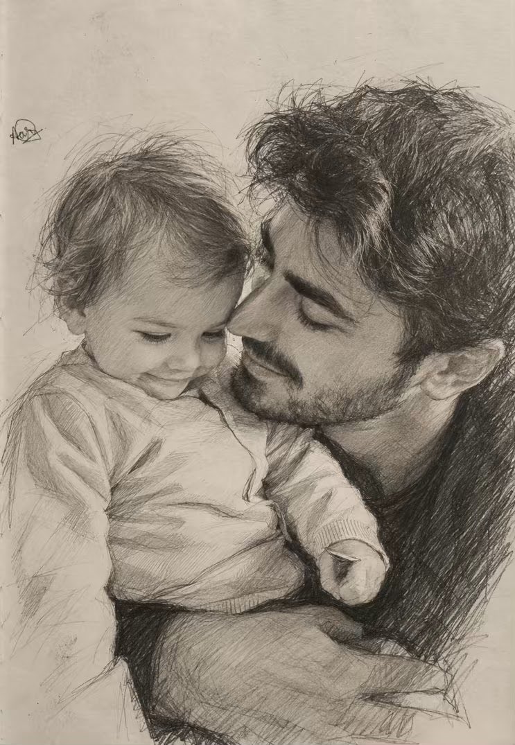 aarnanananaa09's tweet photo. A little sketch of one of the sweetest uncle–niece bonds 🥹🤍 With Zeynep’s birthday just around the corner, I wanted to make something special. Wishing the little angel all the happiness in the world! 💗 I really hope you see this @emingunenc_ 🥹❤️

#arafta 
#emingunenc #EminGünenç #arafta #mertes #araftafans #emin