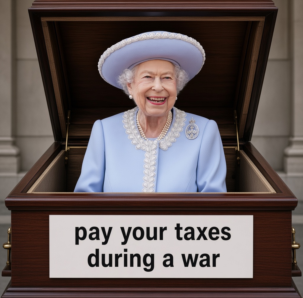 Paulblisspeace's tweet photo. @coatbridgeghirl @ScotlandSky They have no right. They couldn't pay their taxes during a war. https://t.co/7CFLCLMBjn