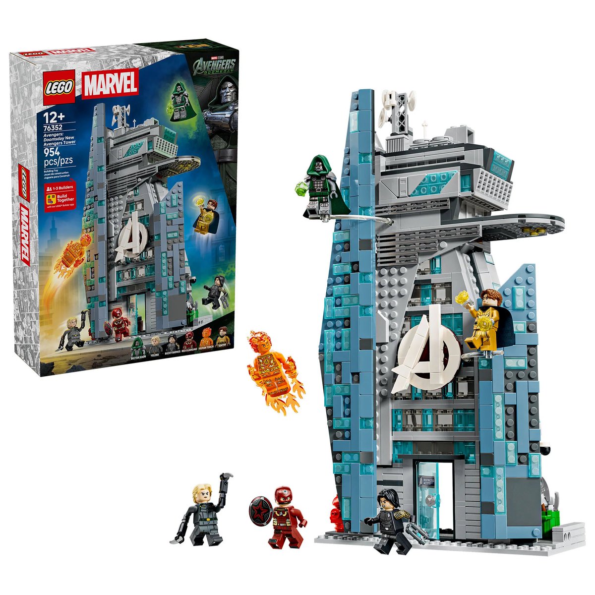 Re2Luck's tweet photo. LEGO Marvel Avengers: Doomsday New Avengers Tower $169.990 en tienda Lego https://t.co/oapoJbHMTp https://t.co/eMRNuQHOws