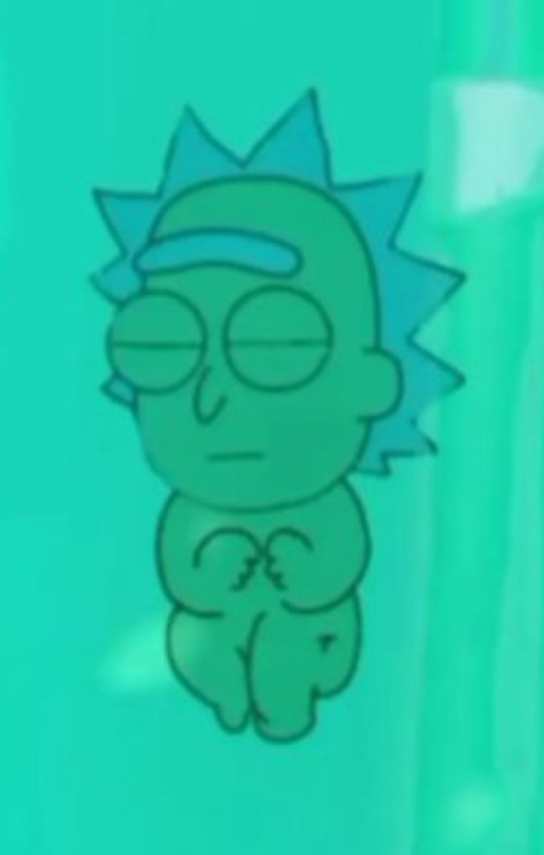 Bonboniit's tweet photo. fetus Rick brutally mogs baby Morty btw✌️ #bp #looksmaxxing https://t.co/wHH6x312NE