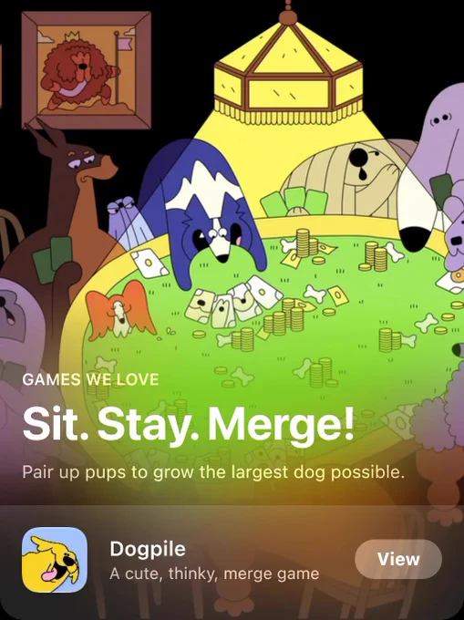 Dogpile – Sit. Stay. Merge!