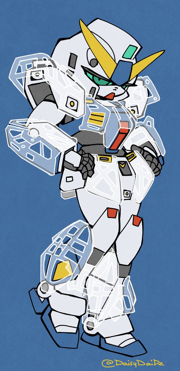 DaisyDaiD2's tweet photo. Other Versions #fuwafuwagundam https://t.co/Bhl8FA24ES