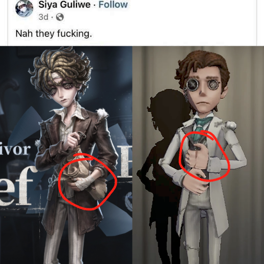 meowlva's tweet photo. I'm really curious about the hand scar situation ngl #roypheus https://t.co/CtfOCnhcBO