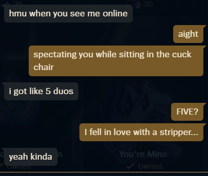 4seconds_Sober's tweet photo. My duo has been cheating on me with FIVE different adcs... https://t.co/G6SJJAGGAs