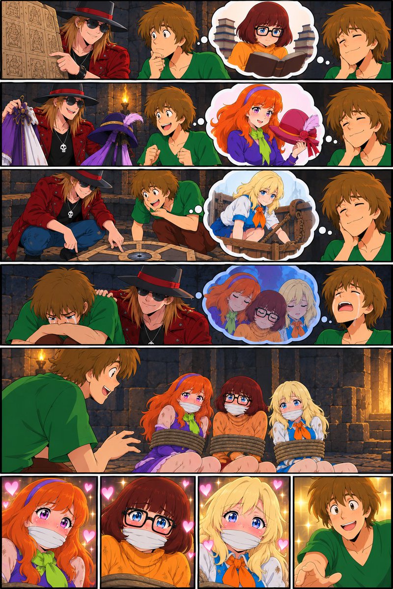 marcas1998game1's tweet photo. #gender_change #Scooby_Doo #Scoobydoo #Shaggy #daphne #velma https://t.co/x3oCPxoOGn