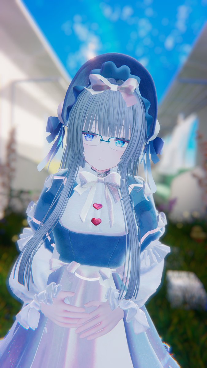 TARD_VRC's tweet photo. おはたど～✨月曜日！
珍しくロリータ風味なミルティナちゃんです
全然本調子じゃないので仕事したくない……🫠
#Milltina3D #VRChat https://t.co/8L9kaHhtQ6