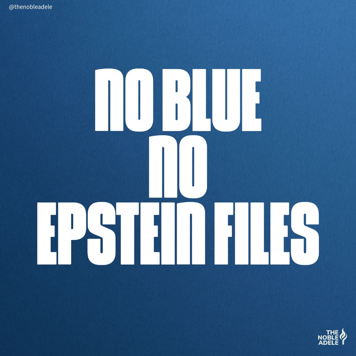 thenobleadele's tweet photo. They gagged the voice of the truth and buried the evidence of systemic corruption.

Voting any of them into office is a vote to let the cover-up stand.

#EpsteinFiles

#Trump

#MAGA https://t.co/L7oyOsBzze