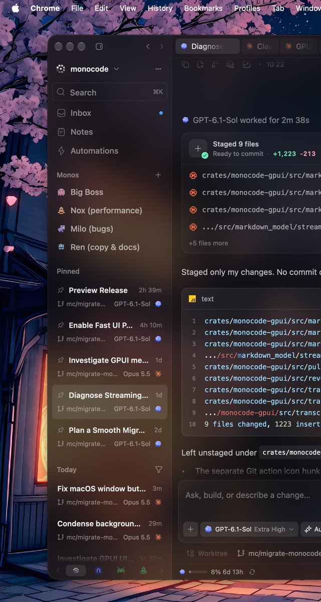 nikolay_dp's tweet photo. Monocode native preview, built with gpui, is ready to try

I’ve mainly tested it on macos... linux and windows release builds still need testing https://t.co/5UiCxWwlmb