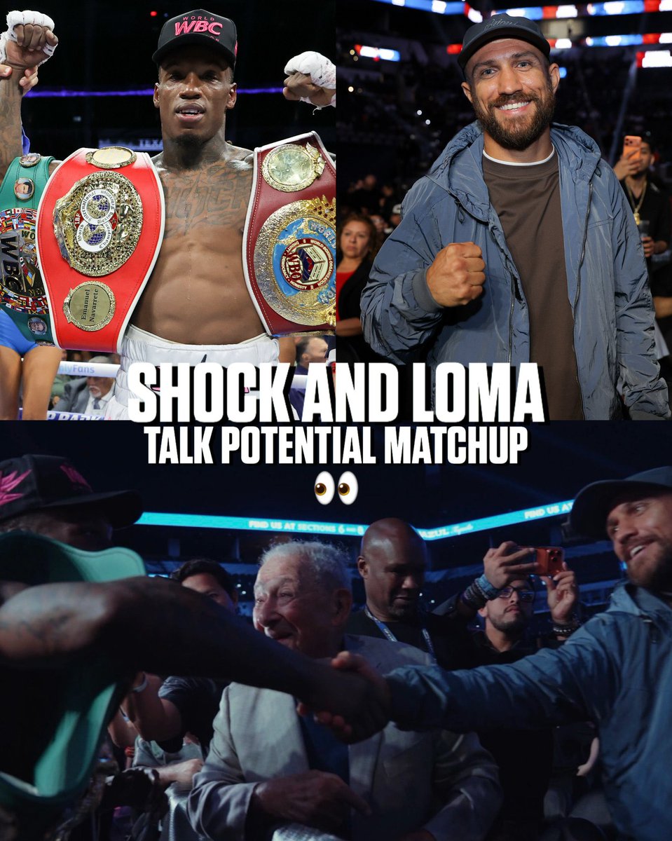 BoxingROKus's tweet photo. Oh Wow #BoxingTalks #Loma Vs #OShaquieFoster you all want that? https://t.co/6hsA5Rge79