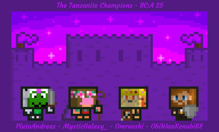 BCAffinity's tweet photo. Beware the Champions of the Tanzanite!

@PlutoAndreas @MysticGalaxy_ @Omrooshi ObiWanKenobi68 https://t.co/Xvkfw6NPoV
