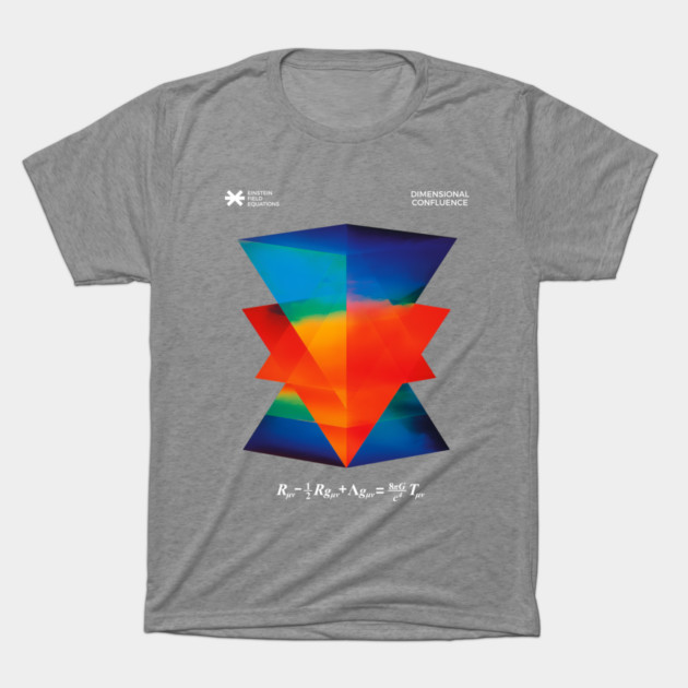 RedesignLidra's tweet photo. Where art meets physics 📐✨ Explore the geometry of the universe with "Dimensional Confluence" on TeePublic:
https://t.co/kExLpFcGmG
#Physics #Geometry #MathArt #GeometricArt #TeePublic #GraphicTee #einstein #fieldequations #spacetime https://t.co/3LQSGbymXj