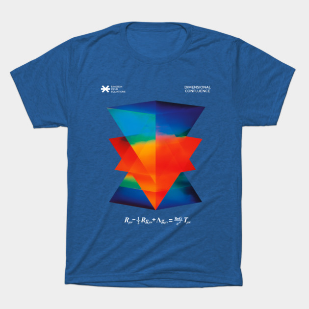 RedesignLidra's tweet photo. Where art meets physics 📐✨ Explore the geometry of the universe with "Dimensional Confluence" on TeePublic:
https://t.co/kExLpFcGmG
#Physics #Geometry #MathArt #GeometricArt #TeePublic #GraphicTee #einstein #fieldequations #spacetime https://t.co/3LQSGbymXj