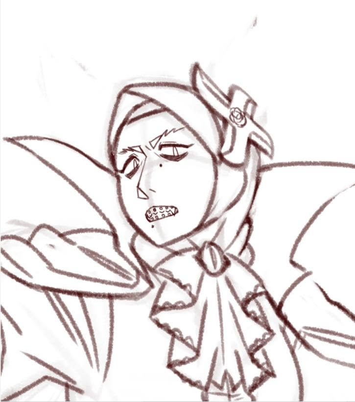 alphusdoes's tweet photo. [WIP] 

I have no idea what I'm doing 🦇🧛‍♀️⚰️

Evil! Zurin semi-debut https://t.co/SOlquLwbXt