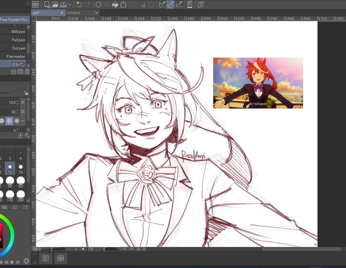 rozukori's tweet photo. i will finish this tomorrow #umamusume https://t.co/6RGQ7CJbar